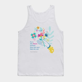 Flowers everywhere Tank Top